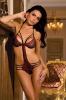 René Rofé Lingerie černo-červené body S/M René Rofé Lingerie černo-červené body S/M